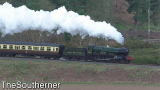 Severn Valley Railway  Spring Steam Up Gala 1516042021 [upl. by Reyam]