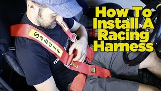 How To Install A Racing Harness [upl. by Ninnahc]