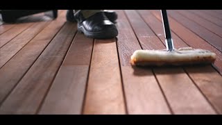 How to oil a deck [upl. by Ajram]