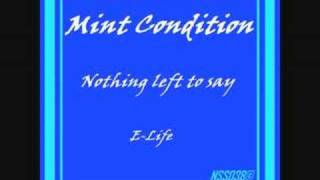 Mint Condition  Nothing left to say [upl. by Aneehsar]