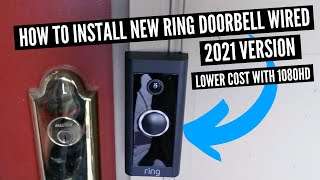 How To Install Ring Doorbell Wired [upl. by Nodnyl258]