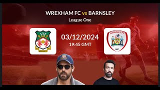 Wrexham FC vs Barnsley [upl. by Aneliram295]