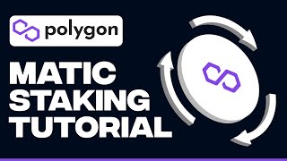 How To Use Polygon MATIC Staking 2025 [upl. by Dilisio]