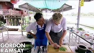 Gordon Ramsay Has A Cook Off In Thailand  Gordons Great Escape [upl. by Aurelia636]