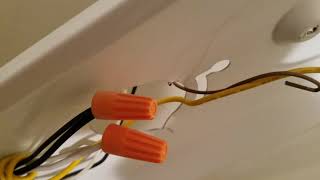 How to replace a 4ft fluorescent light fixture Watch ending also [upl. by Zucker]