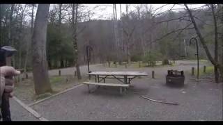 A Walkthrough of the Black Mountain Campground in the Pisgah National Forest North Carolina [upl. by Alakcim]