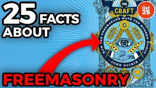 25 Curious FACTS ABOUT FREEMASONRY [upl. by Mcnully956]