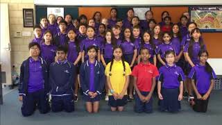 World Peace Song Project Caladenia Primary School Canning Vale Western Australia AU [upl. by Moira285]