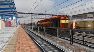 12703Falaknuma Express OpenRailsMSTS [upl. by Raama]