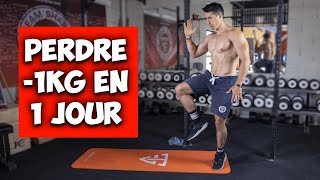 Perdre 1kg en 1jour  exercice maison [upl. by Ludvig]