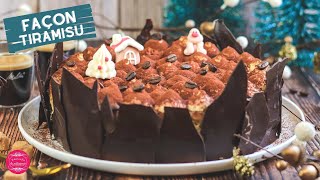 GÂTEAU DE NOËL façon TIRAMISU [upl. by Lanod]