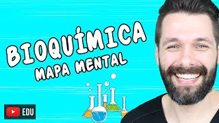 MAPA MENTAL DE BIOQUÍMICA  Biologia com Samuel Cunha [upl. by Yelyac]