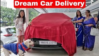 DELIVERY OF MY NEW CAR  RiderGirl Vishakha [upl. by Arretak]