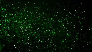 Free 4K green particles pack dust cinematic  Relaxing Background [upl. by Saffier]