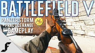 Panzerstorm  Practice Range Gameplay Battlefield 5 [upl. by Eatnahc]