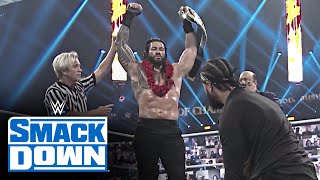 Look back at Roman Reigns and Jey Uso’s brutal Universal Title Match SmackDown Oct 2 2020 [upl. by Piane972]