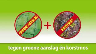 Green Kill Hoe groene aanslag en korstmos verwijderen [upl. by Ayortal229]