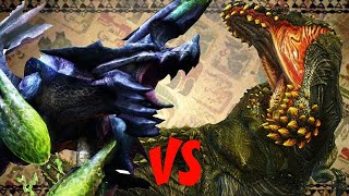 Brachydios vs Deviljho  SPORE [upl. by Wilkinson]