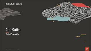 NetSuite Global Financials [upl. by Timmie]