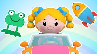 Driving in My Car  Mother Goose Club Nursery Rhymes [upl. by Darleen]