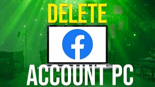 How To Delete Your Facebook Account On PC 2023 [upl. by Osmond]