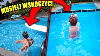 COKOLWIEK ROBISZ  WSKOCZ DO BASENU CHALLENGE [upl. by Acinom649]