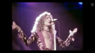 Led Zeppelin  Kashmir Live in Los Angeles 1975 Rare Film Series [upl. by Gessner]