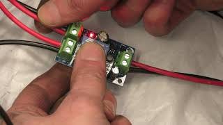 Emergency automatic switch from power supply to battery 12V module [upl. by Risan49]