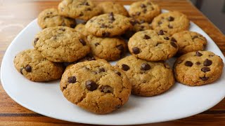 La mejor receta de GALLETAS con CHISPAS de chocolate [upl. by Hillell]