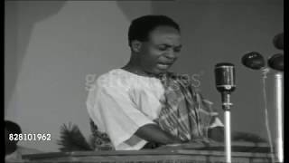 Kwame Nkrumah Speech  All African Peoples Conference  Accra Ghana  December 1958 [upl. by Ready]