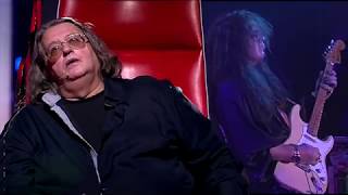 Yngwie Malmsteen  The Voice Russia 2018 5й сезон шоу quotГолосquot [upl. by Glogau]