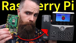 the Raspberry Pi PHONE SYSTEM 3CX PBX at home [upl. by Minsat]