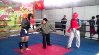 Taekwondo VS Boxing [upl. by Annayrb]