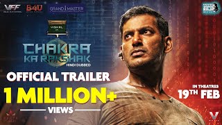 Chakra Ka Rakshak  Official Hindi Trailer  Vishal  MS Anandan  Yuvan Shankar Raja  B4U [upl. by Jacquenette]