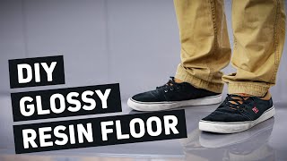 Install Your Own Glossy Resin Floor [upl. by Belldas]