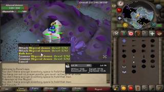 OSRS  Abyssal Demons  545k Slay XP\HR  Ice Barrage [upl. by Hesoj]