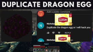 How to Easily Duplicate the Dragon Egg in Minecraft 1171 [upl. by Siahc555]