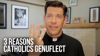 3 Reasons Catholics Genuflect [upl. by Dorothi]