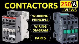 What is Contactor  All About Contactors  Wiring Diagram [upl. by Hedvig]