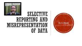 Selective Reporting and Misrepresentation of Data [upl. by Raymonds]