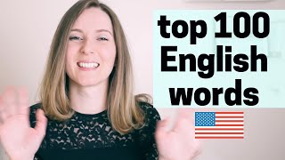 Pronounce the 100 Most Common Words in English American English Pronunciation [upl. by Caras651]