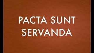 Pacta Sunt Servanda [upl. by Barthol376]