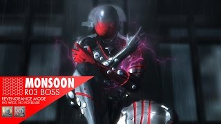 60fps Metal Gear Rising  R03 Boss  Monsoon S Rank Revengeance [upl. by Kemble]