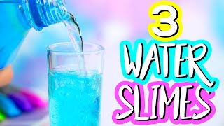 DIY Water Slime How To Make The Best Water Slime Recipe Jiggly Water Slime [upl. by Scheld599]