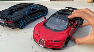 Unboxing a Mini Bugatti Chiron Diecast Model Car  Miniature Automobiles [upl. by Alrich]