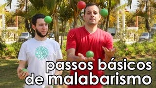 Como fazer malabarismo com 3 bolinhas em 3 passos [upl. by Eissahc]