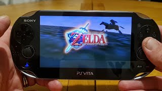 PS vita daedalus X64 VPK  N64 emulator  zelda ocarina of time [upl. by Corrie995]