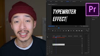 EASIEST Typewriter Effect In Adobe Premiere Pro CC FULL Tutorial [upl. by Bliss987]