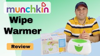 Munchkin Baby Wipe Warmer How to Use  Review and Thoughts [upl. by Iana848]