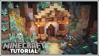 Minecraft Mining Entrance Tutorial How to Build [upl. by Nuhs23]